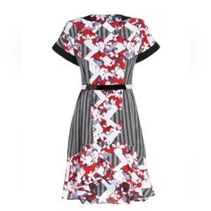Peter Pilotto Geometric High Low Dress
